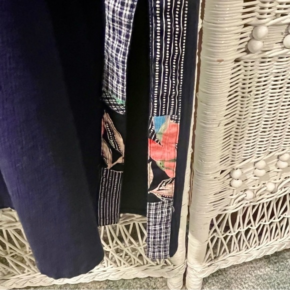 Vtg NAPA VALLEY Embroidered Jumper Womens XL Maxi Dress Sleeveless Cottagecore - Picture 9 of 15